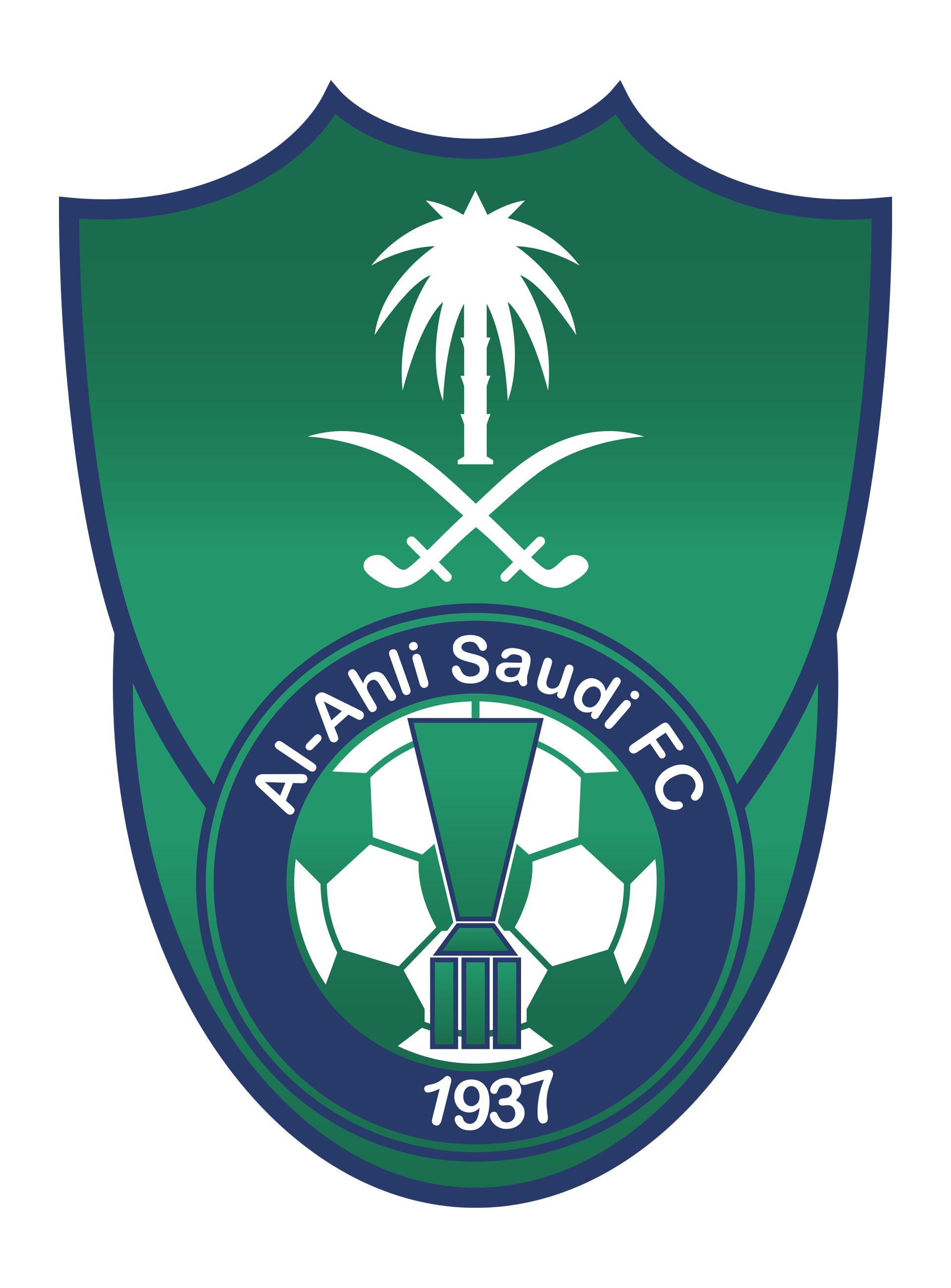 ستيكر شعار النادي الأهلي السعودي الرسمي